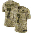 Nike Redskins #7 Joe Theismann Camo Men's Stitched Nfl Limited 2018 Salute To Service Jersey Nfl