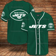 New York Jets Nfl 3D Baseball For Men For Women - Baseball Jersey Lf