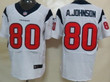 Nike Houston Texans #80 Andre Johnson White Elite Jersey Nfl