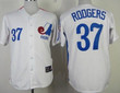 Montreal Expos #37 Steve Rodgers 1982 White Throwback Jersey Mlb