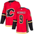 Adidas Flames #9 Lanny Mcdonald Red Home Stitched Nhl Jersey Nhl