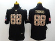 Nike Denver Broncos #88 Demaryius Thomas Salute To Service Black Limited Jersey Nfl