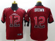 Men's Arizona Cardinals #12 John Brown Nike Drift Fashion Red Elite Jersey Nfl