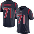 Texans #71 Tytus Howard Navy Blue Men's Stitched Football Limited Rush Jersey Nfl