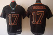 Nike Miami Dolphins #17 Ryan Tannehill Lights Out Black Elite Jersey Nfl