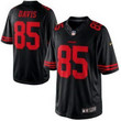 Men's San Francisco 49Ers #85 Vernon Davis 2015 Nike Black Limited Jersey Nfl