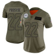 Nike Seahawks #22 C. J. Prosise Camo Women's Stitched Nfl Limited 2019 Salute To Service Jersey Nfl- Women's