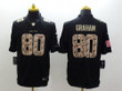 Nike New Orleans Saints #80 Jimmy Graham Salute To Service Black Limited Jersey Nfl