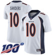Nike Broncos #10 Emmanuel Sanders White Men's Stitched Nfl 100Th Season Vapor Limited Jersey Nfl