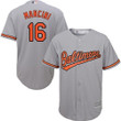 Orioles #16 Trey Mancini Grey New Cool Base Stitched Baseball Jersey Mlb