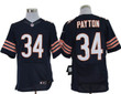 Size 60 4Xl-Walter Payton Chicago Bears #34 Blue Stitched Nike Elite Nfl Jerseys Nfl