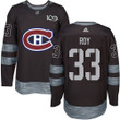 Canadiens #33 Patrick Roy Black 1917-2017 100Th Anniversary Stitched Nhl Jersey Nhl