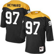 Men's Pittsburgh Steelers #97 Cameron Heyward Black 1967 Home Throwback Nfl Jersey Nfl