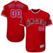 Personalize Jersey Mens Los Angeles Angels Of Anaheim Red Customized Flexbase Majestic Mlb Collection Jersey Mlb