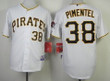 Pittsburgh Pirates #38 Stolmy Pimentel White Jersey Mlb