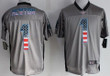 Nike Carolina Panthers #1 Cam Newton 2014 Usa Flag Fashion Gray Elite Jersey Nfl