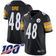 Nike Steelers #48 Bud Dupree Black Team Color Men's Stitched Nfl 100Th Season Vapor Limited Jersey Nfl