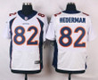 Men's Denver Broncos #82 Jeff Heuerman White Road Nfl Nike Elite Jersey Nfl