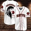 Indigenous Native Girl Baseball Jersey | Colorful | Adult Unisex | S - 5Xl Full Size - Baseball Jersey Lf