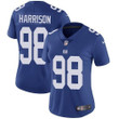 Women's Nike New York Giants #98 Damon Harrison Royal Blue Team Color Stitched Nfl Vapor Untouchable Limited Jersey Nfl- Women's