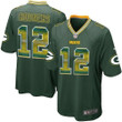 Nike Packers #12 Aaron Rodgers Green Team Color Men's Stitched Nfl Limited Strobe Jersey Nfl