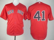 Boston Red Sox #41 Mitchell Boggs Red Jersey Mlb