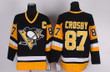 Pittsburgh Penguins #87 Sidney Crosby Black Throwback Ccm Jersey Nhl