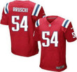 New England Patriots #54 Tedy Bruschi Red Retired Player Nfl Nike Elite Jersey Nfl