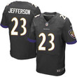Nike Ravens #23 Tony Jefferson Black Alternate Men's Stitched Nfl New Elite Jersey Nfl