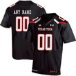 Personalize Jersey Texas Tech Black Men's Customized College Football Jersey NCAA