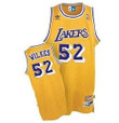 Los Angeles Lakers #52 Jamaal Wilkes Yellow Swingman Throwback Jersey Nba