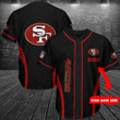 Personalize Baseball Jersey - San Francisco 49ers Personalized Baseball Jersey Shirt 181 - Baseball Jersey LF