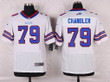 Men's Buffalo Bills #79 Tyson Chandler White Road Nfl Nike Elite Jersey Nfl