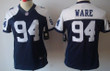 Nike Dallas Cowboys #94 DeMarcus Ware Blue Thanksgiving Limited Womens Jersey NFL- Women's