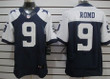 Nike Dallas Cowboys #9 Tony Romo Blue Thanksgiving Elite Jersey Nfl