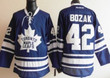 Toronto Maple Leafs #42 Tyler Bozak Blue Third Jersey Nhl