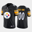 Personalize Jerseynike Pittsburgh Steelers Customized Black Team Big Logo Vapor Untouchable Limited Jersey Nfl