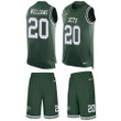 Nike Jets #20 Marcus Williams Green Team Color Men's Stitched Nfl Limited Tank Top Suit Jersey Nfl