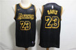Lakers 23 Anthony Davis Black City Edition Nike Swingman Jersey Nba