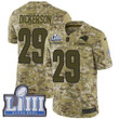 #29 Limited Eric Dickerson Camo Nike Nfl Men's Jersey Los Angeles Rams 2018 Salute To Service Super Bowl Liii Bound Nfl