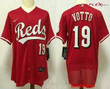 Men's Cincinnati Reds #19 Joey Votto Red Stitched Mlb Flex Base Nike Jersey Mlb
