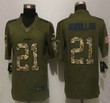 Men's Detroit Lions #21 Ameer Abdullah Green Salute To Service 2015 Nfl Nike Limited Jersey Nfl