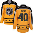 Men's Atlantic Division Boston Bruins #40 Tuukka Rask Reebok Yellow 2017 Nhl All-Star Stitched Ice Hockey Jersey Nhl