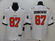 Men's Tampa Bay Buccaneers #87 Rob Gronkowski White 2020 New Vapor Untouchable Stitched Nfl Nike Limited Jersey Nfl