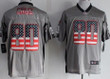 Nike New York Giants #80 Victor Cruz 2014 Usa Flag Fashion Gray Elite Jersey Nfl