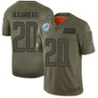 Nike Lions #20 Barry Sanders Camo Men's Stitched Nfl Limited 2019 Salute To Service Jersey Nfl