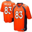 Nike Denver Broncos #83 Wes Welker 2013 Orange Game Jersey Nfl