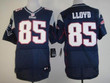 Nike New England Patriots #85 Brandon Lloyd Blue Elite Jersey Nfl