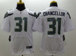 Nike Seattle Seahawks #31 Kam Chancellor White Elite Jersey Nfl