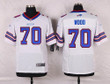 Men's Buffalo Bills #70 Eric Wood White Road Nfl Nike Elite Jersey Nfl